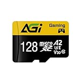 AGI microSDカード 128GB UHS-I Class10 U3 Nintendo Switch 動作確認済 最大転送速度98MB/秒 A2 V30 Full HD microSDXC TF138